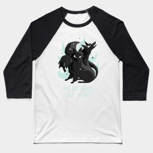 Cerberus - Aquamarine Baseball T-Shirt